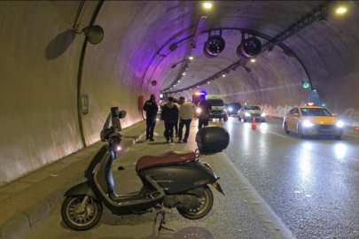 Devrilip sürüklenen motosikletin sürücüsü hayatını kaybetti