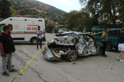 Hatay’da hafriyat kamyonu 7 aracı biçti