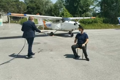 Öğretmen pilot adayının o görüntüleri ortaya çıktı