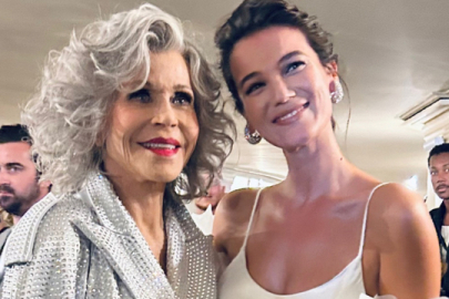 Pınar Deniz, Jane Fonda ile Paris'te