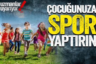 Çocuklarınızı spora teşvik edin