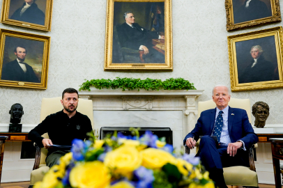 Biden ve Zelenskiy, Beyaz Saray'da bir araya geldi