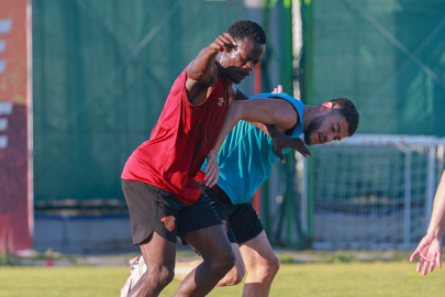 Göztepe, Samsunspor maçı hazırlıklarını tamamladı