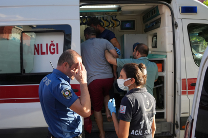 Antalya'da lüks sitede korkutan yangın