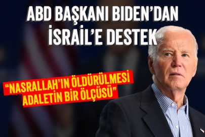 Biden: "Nasrallah'ın öldürülmesi adaletin bir ölçüsü"