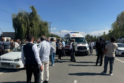 Iğdır'da meydana gelen trafik kazasında 1 kişi yaralandı