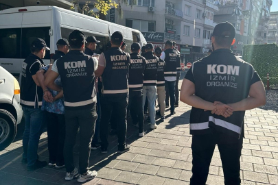 İzmir'de 'silah imalat atölyesi' kuran çeteye hava destekli operasyon