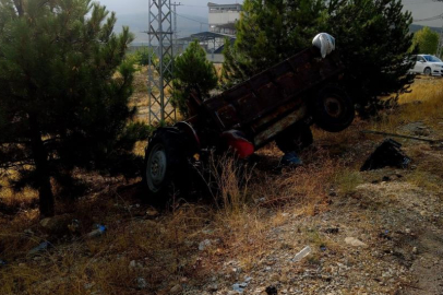 Malatya'da yolcu otobüsü ve traktör çarpıştı! 1 kişi öldü