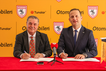 Samsunspor ile Otomobilen firması sponsorluk anlaşması imzaladı