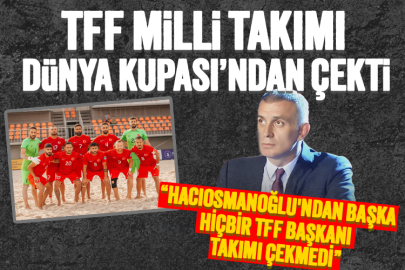 Plaj Futbolu Milli Takımı, Dünya Kupası Elemeleri'nden çekildi