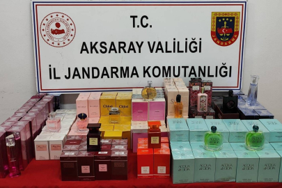 Jandarmadan kaçak parfüm operasyonu!