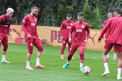 Galatasaray, Alanyaspor maçı hazırlıklarını tamamladı