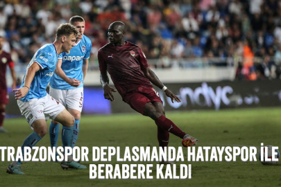 Trabzonspor, deplasmanda Hatayspor ile berabere kaldı