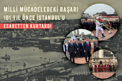 İstanbul’un kurtuluşunun 101. yıl dönümü kutlandı