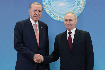 Cumhurbaşkanı Erdoğan, Rusya Devlet Başkanı Putin ile görüştü