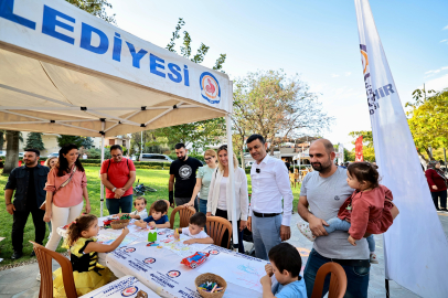 Denizli'de Çamlık Bulvarı çocuklar için trafiğe kapatıldı