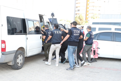 Mersin'de terör örgütü PKK/KCK operasyonu: 14 gözaltı