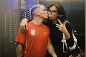 Lucas Torreira ile Devrim Özkan'dan, romantik paylaşım