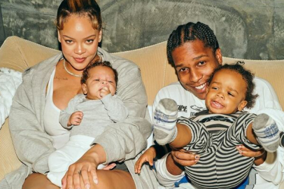 Rihanna, sevgilisi ASAP Rocky'nin doğum gününü kutladı