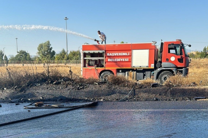  Şırnak'ta akaryakıt tankeri devrildi