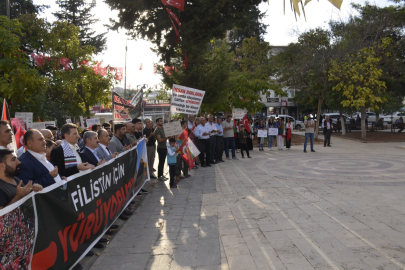 Besni’de Filistin’e destek yürüyüşü gerçekleştirildi