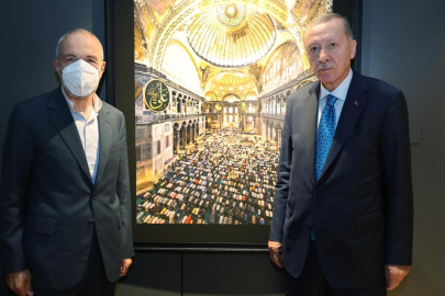 Cumhurbaşkanı Erdoğan "Ayasofya Fotoğrafları" sergisini ziyaret etti