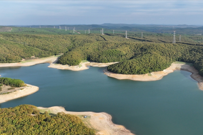 İstanbul'un barajlarındaki doluluk ortalama yüzde 36,48'e kadar indi