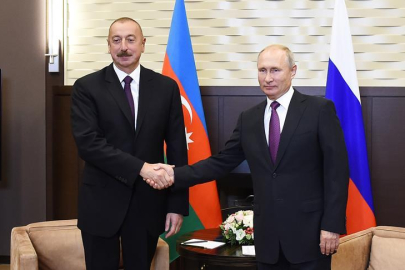 Rusya Devlet Başkanı Putin, Azerbaycan Cumhurbaşkanı Aliyev ile görüştü