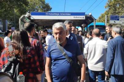 Yol çalışması nedeniyle Bağcılar-Kabataş Tramvay hattında yoğunluk yaşandı