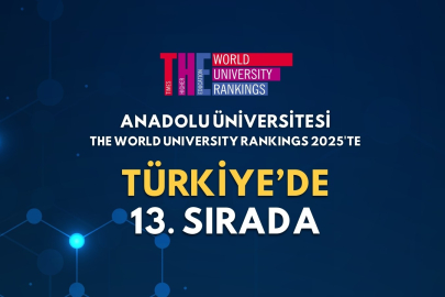 Anadolu Üniversitesi, THE World University Rankings 2025’te 13'üncü sırada