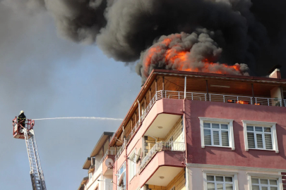 Ordu'da izolasyon malzemesinden yangın çıktı