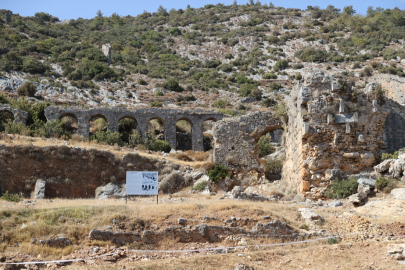 Anemurium Antik Kenti'nde sporcuya ait yazıt bulundu