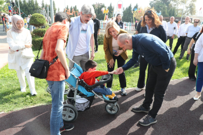 Bursa'da polis çocukları için uçurtma şenliği