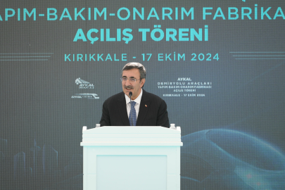 Cumhurbaşkanı Yardımcısı Yılmaz: "Demiryolu ağımızı geliştirmek için önemli adımlar attık"