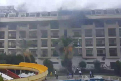 Antalya'da otel yangını