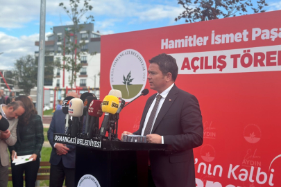 Bursa Hamitler’de İsmet Paşa parkı açıldı