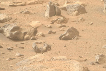 Mars'ta insan yüzüne benzeyen ürkütücü bir keşif yapıldı