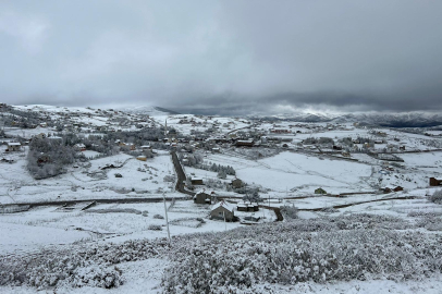 Ordu’ya mevsimin ilk karı düştü