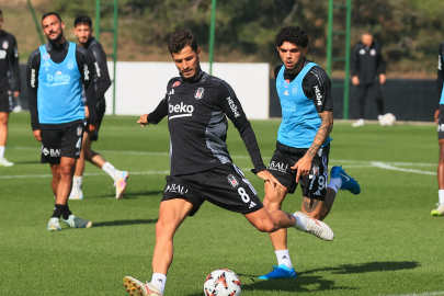 Beşiktaş'ta Lyon maçı hazırlıkları başladı