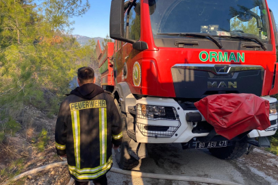 Osmaniye'de çıkan orman yangını söndürüldü