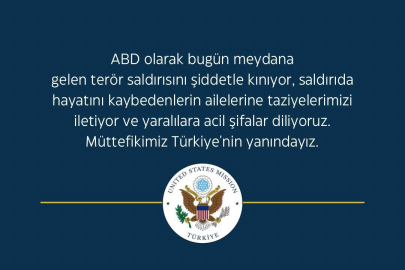 ABD: Müttefikimiz Türkiye’nin yanındayız