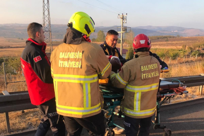 Balıkesir'de meydana gelen trafik kazasında 3 yaralı var