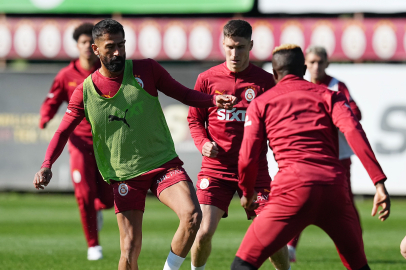 Galatasaray, Beşiktaş derbisi hazırlıklarına devam ediyor