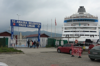 Amasra kruvaziyer turizminde rekor tazeledi