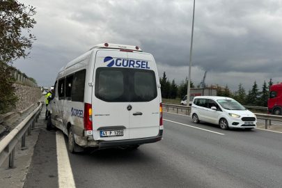 Anadolu Otoyolu'nda kaza ulaşımı aksattı