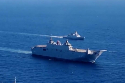 TCG Anadolu, NATO unsurlarıyla eğitim gerçekleştirdi