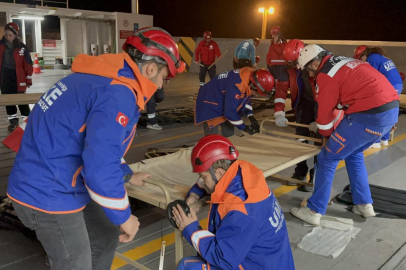 UMKE'den deprem tatbikatı; deniz yolu ile tahliye planı oluşturuldu