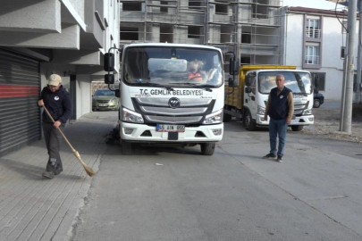 Bursa'nın o ilçesinde boş arsalar temizleniyor