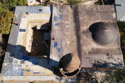 Tarihi İzzeddin Şir Camii ve Medresesi restore ediliyor