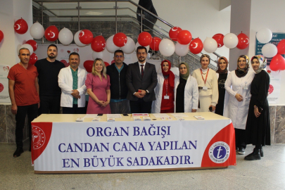 Tatvan Devlet Hastanesinde “Organ Bağışı Haftası” etkinliği düzenlendi